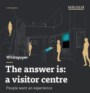 Get 6 valuable tips that show you the added value of a world of experince in our whitepaper - The answer is "a visitor centre".